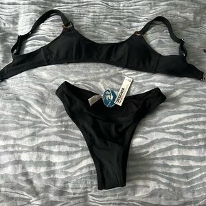 Black Women's Swimwear Set